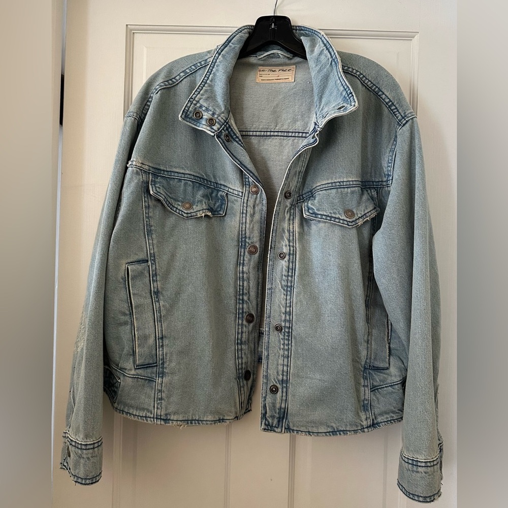 Free People Jean jacket